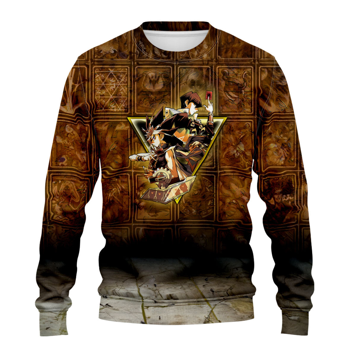Yugioh! Yugi Muto Holding Millennium Puzzle Deck Anime Apparel