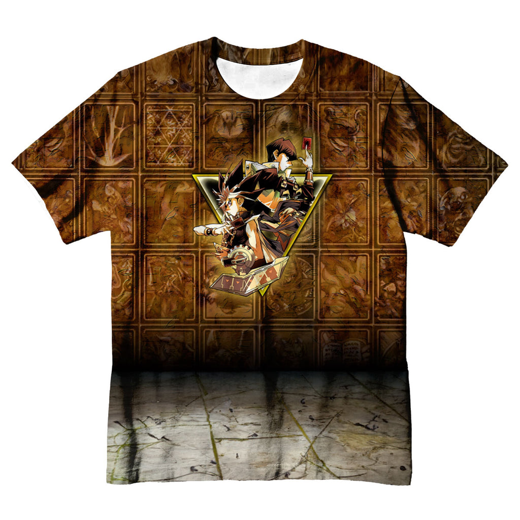 Yugioh! Yugi Muto Holding Millennium Puzzle Deck Anime Apparel