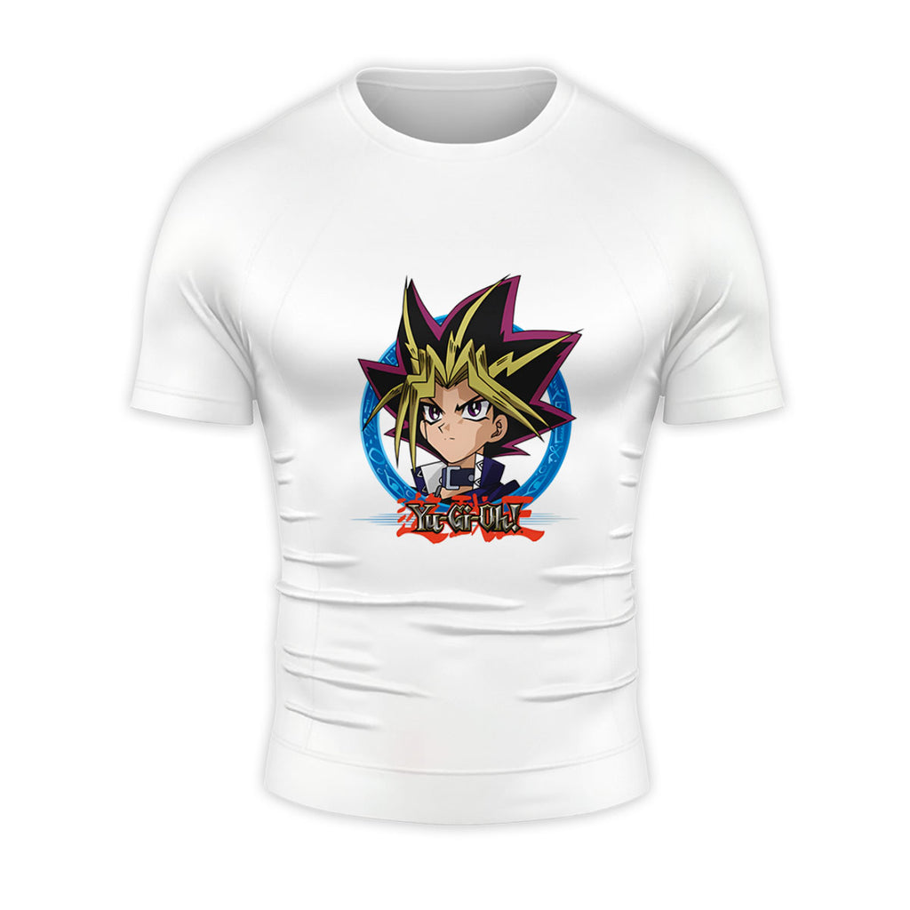 Yugioh Yugi Muto Portrait With Blue Highlights Anime Apparel
