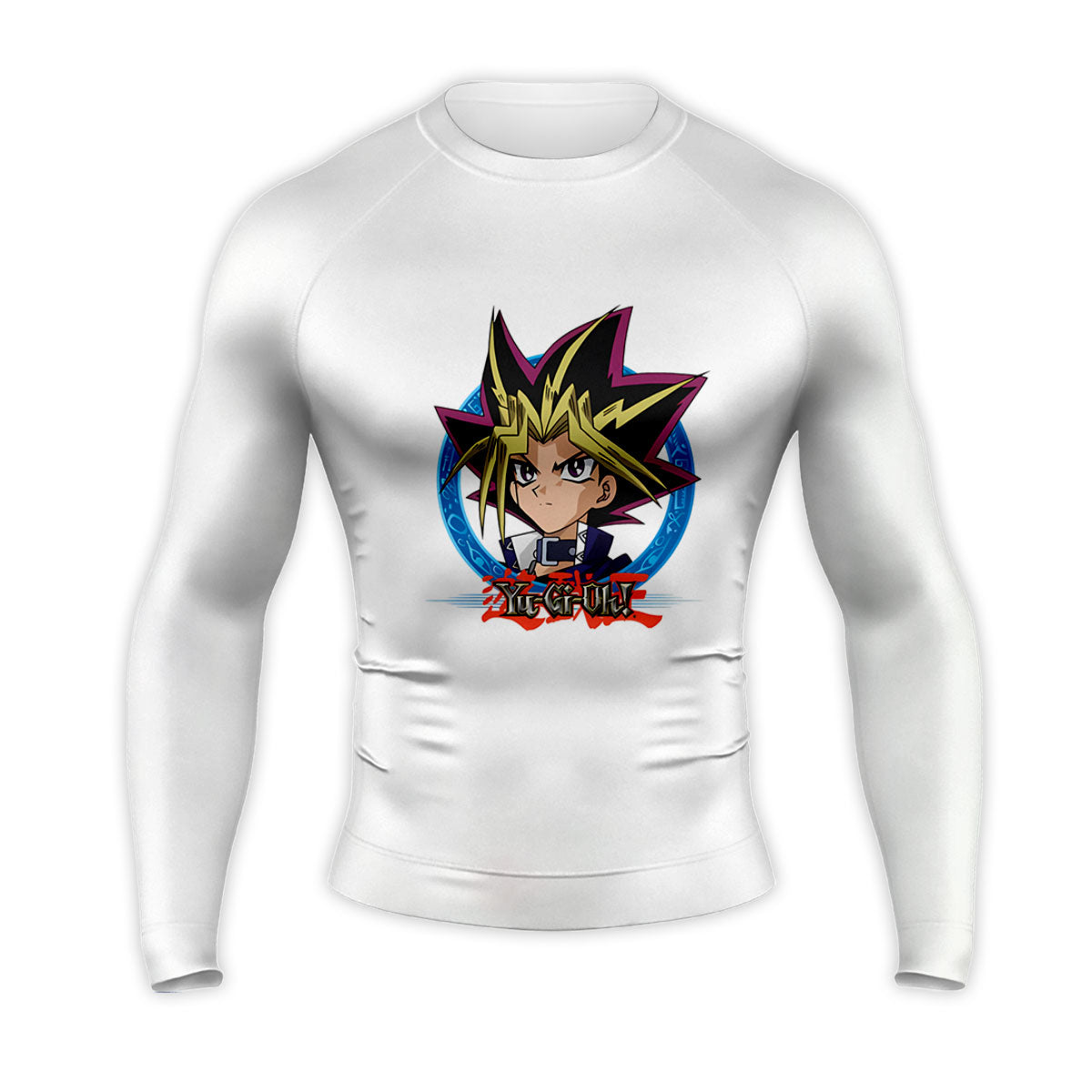 Yugioh Yugi Muto Portrait With Blue Highlights Anime Apparel