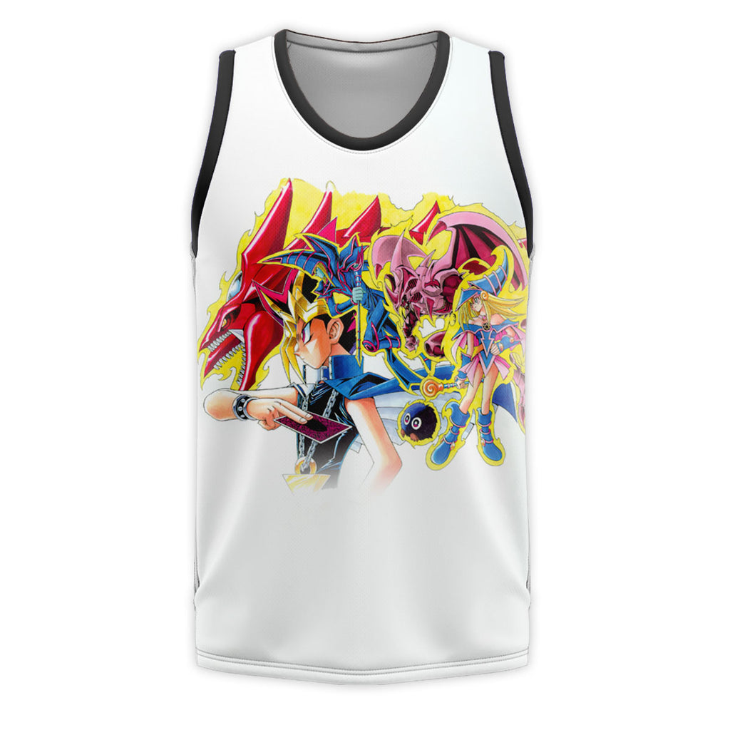 Yugioh Yugi Muto Summoning Red And Blue Monsters Anime Apparel