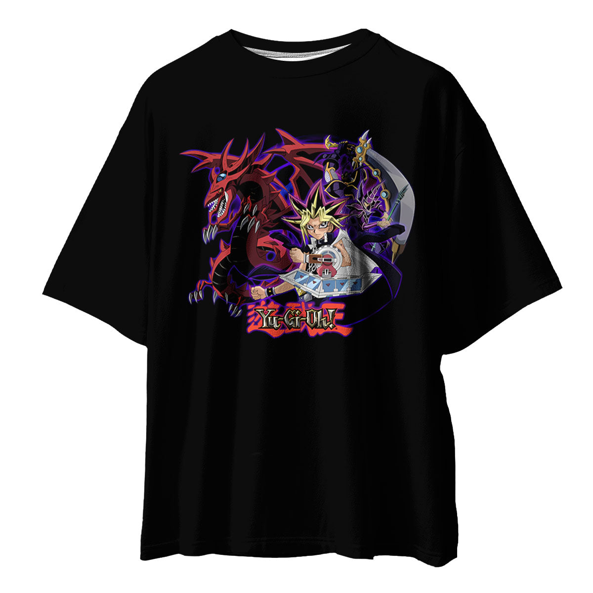 Yugioh Yugi Muto Summoning Red Dragon In Duel Anime Apparel