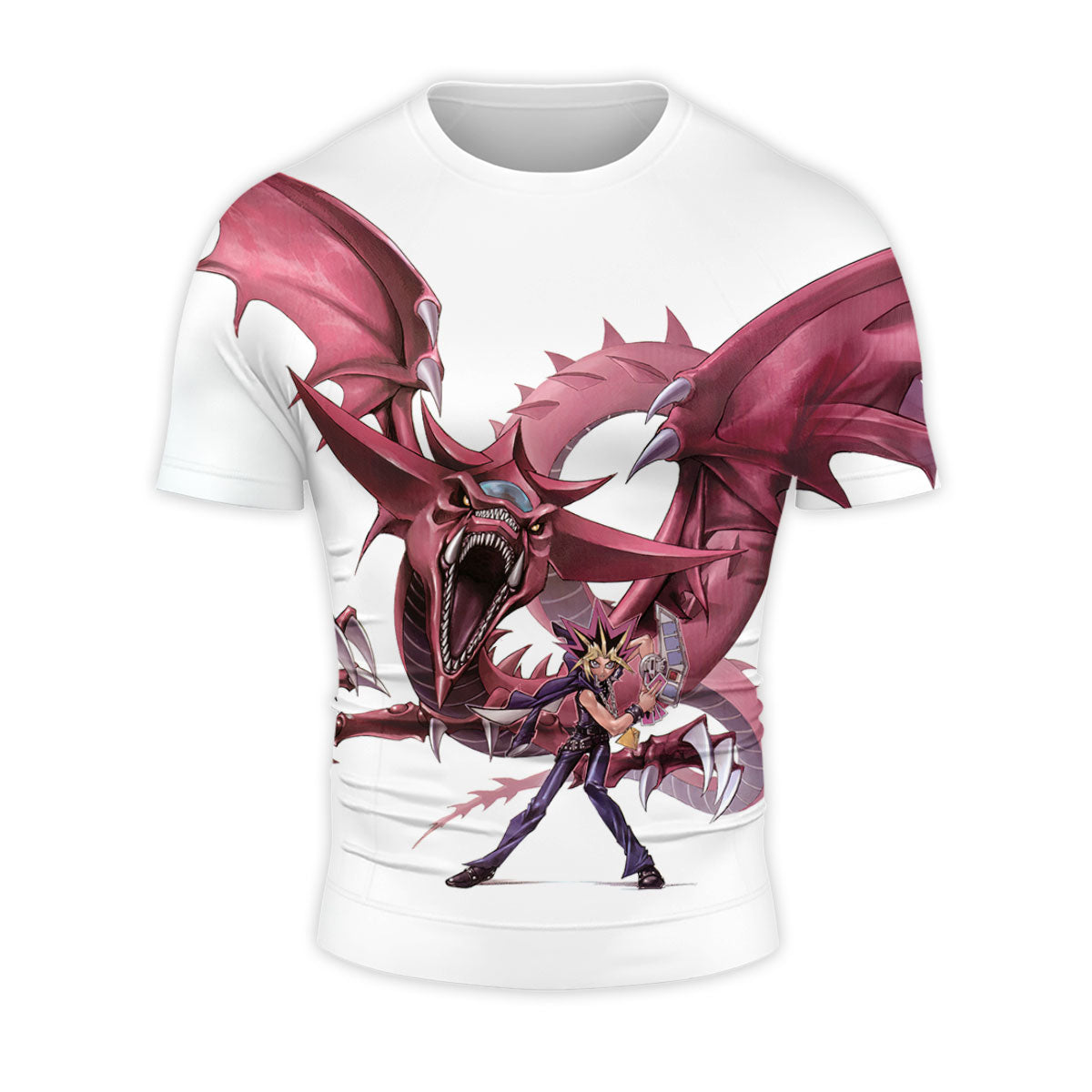 Yugioh Yugi Muto Summoning Slifer The Sky Dragon Anime Apparel
