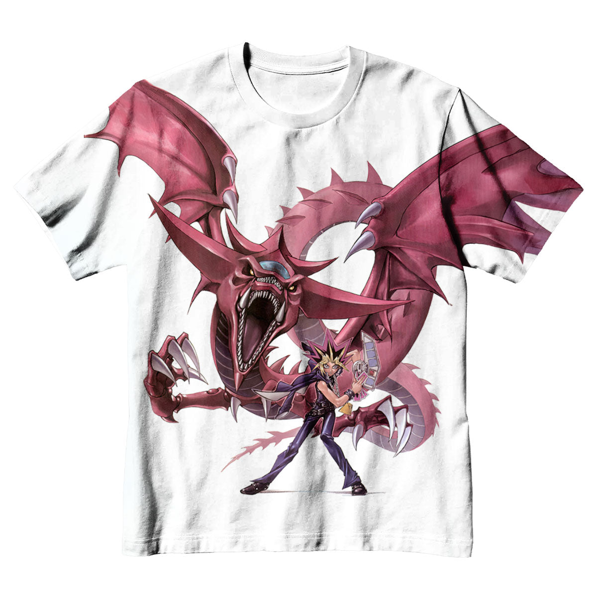Yugioh Yugi Muto Summoning Slifer The Sky Dragon Anime Apparel