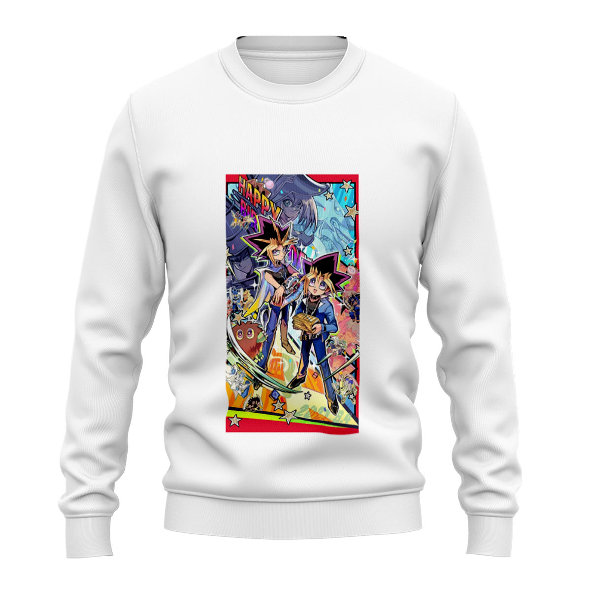 Yugioh Yugi Muto Vibrant Color Illustration Artwork Anime Apparel