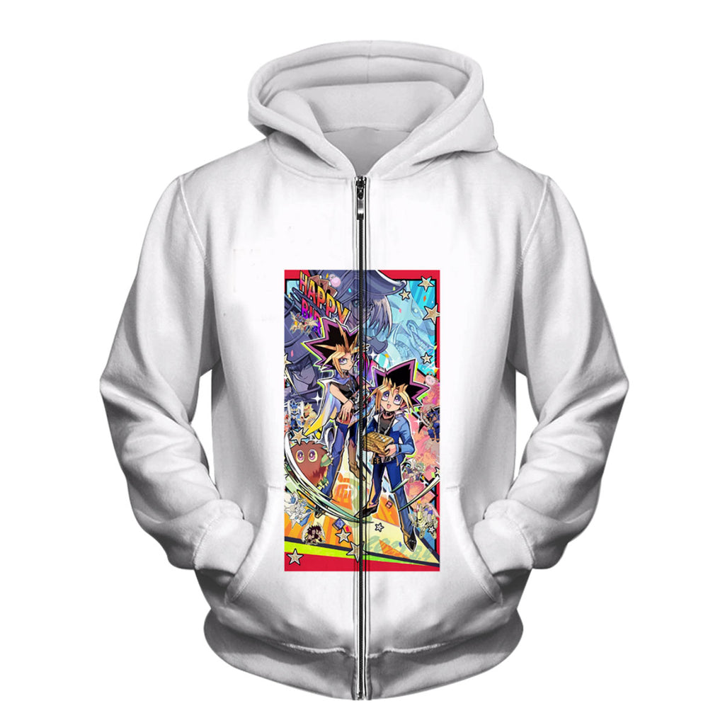 Yugioh Yugi Muto Vibrant Color Illustration Artwork Anime Apparel