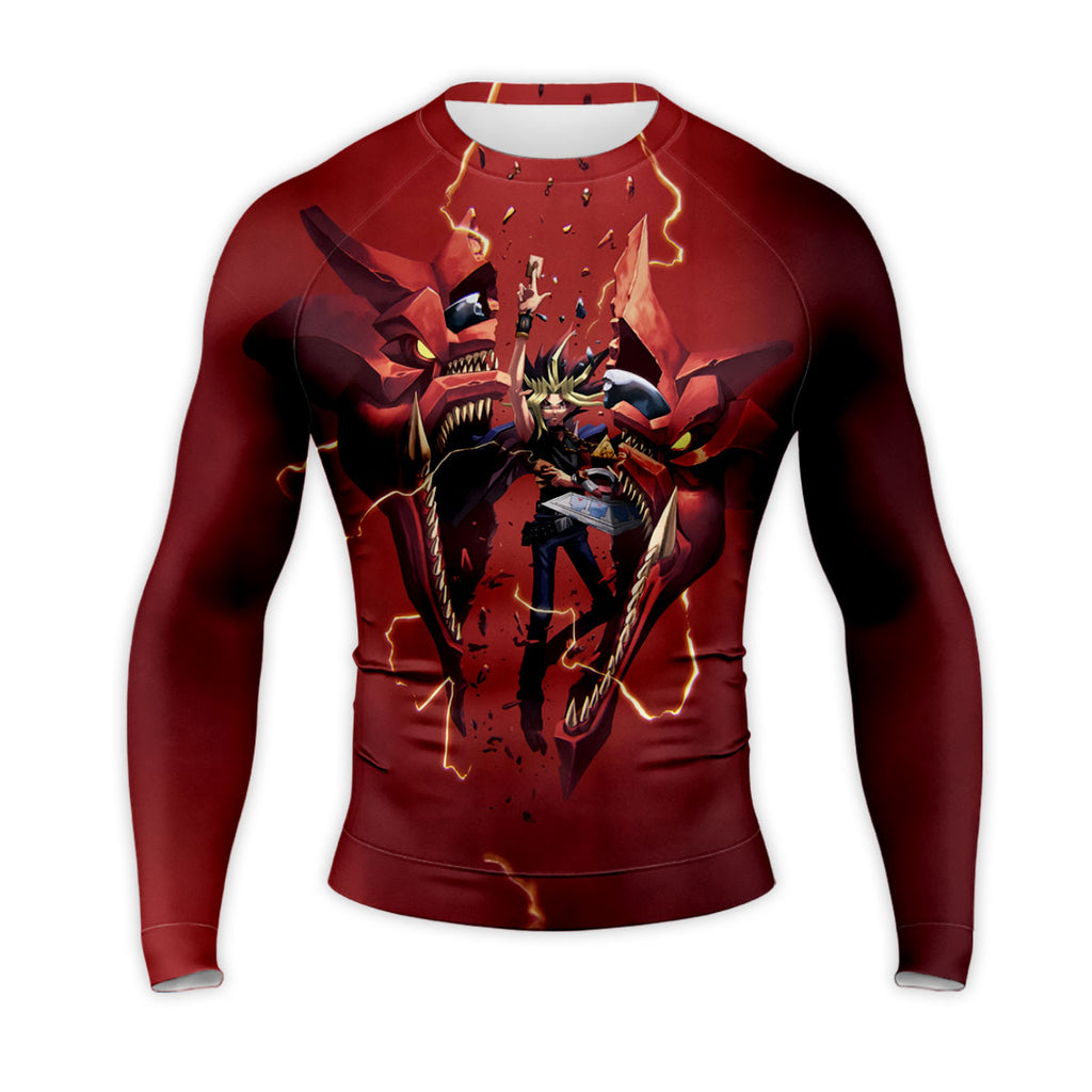 Yugioh Yugi Muto With Cracked Slifer The Sky Dragon Anime Apparel
