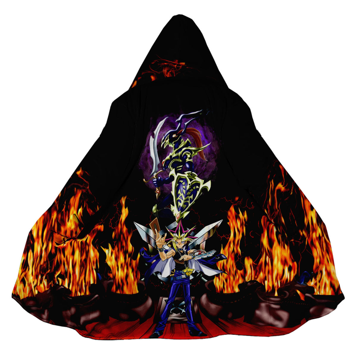 Yugioh Yugi Muto With Dragon Empowerment Fusion Stance Anime Apparel