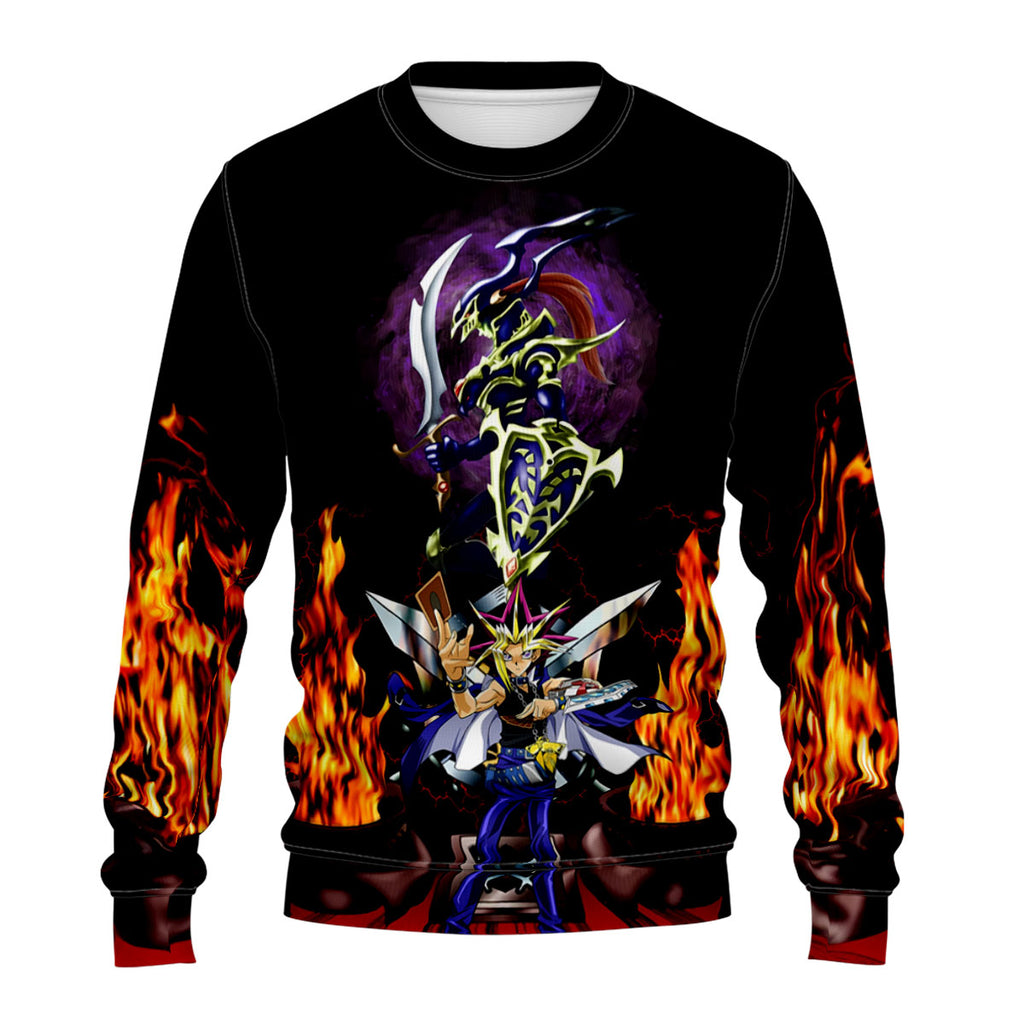 Yugioh Yugi Muto With Dragon Empowerment Fusion Stance Anime Apparel