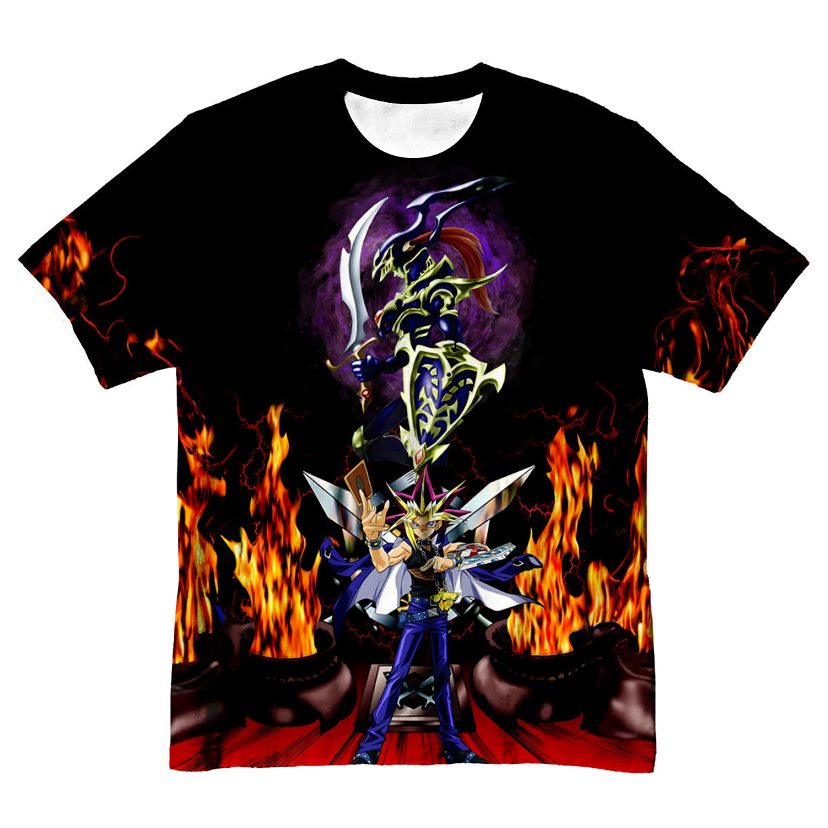 Yugioh Yugi Muto With Dragon Empowerment Fusion Stance Anime Apparel