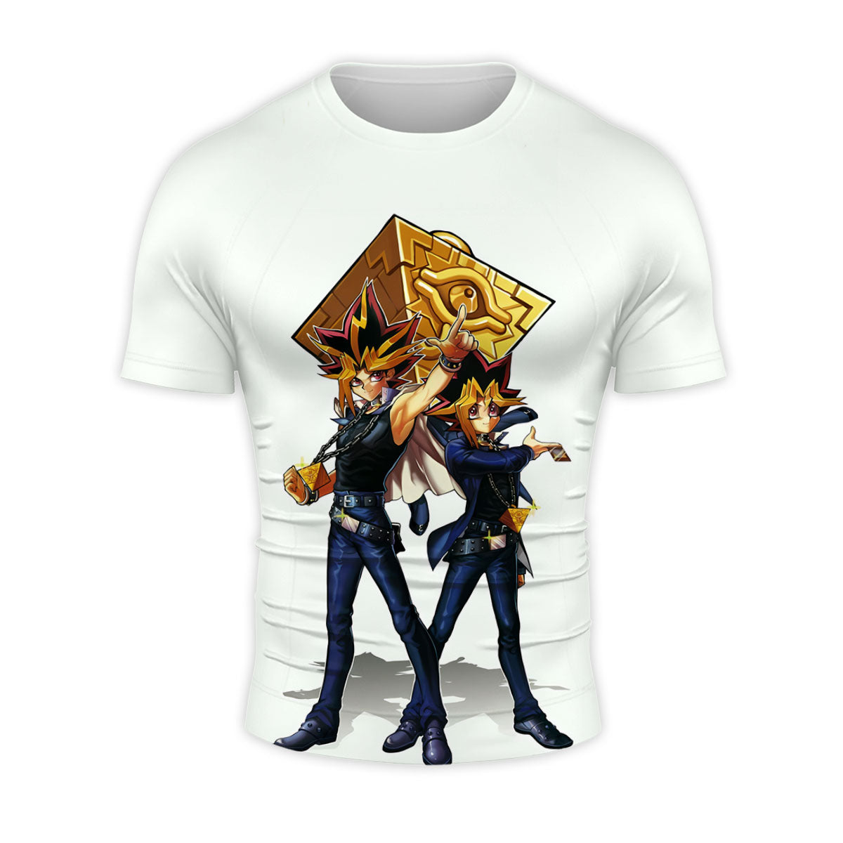 Yugioh Yugi Muto With Golden Millennium Puzzle Anime Apparel