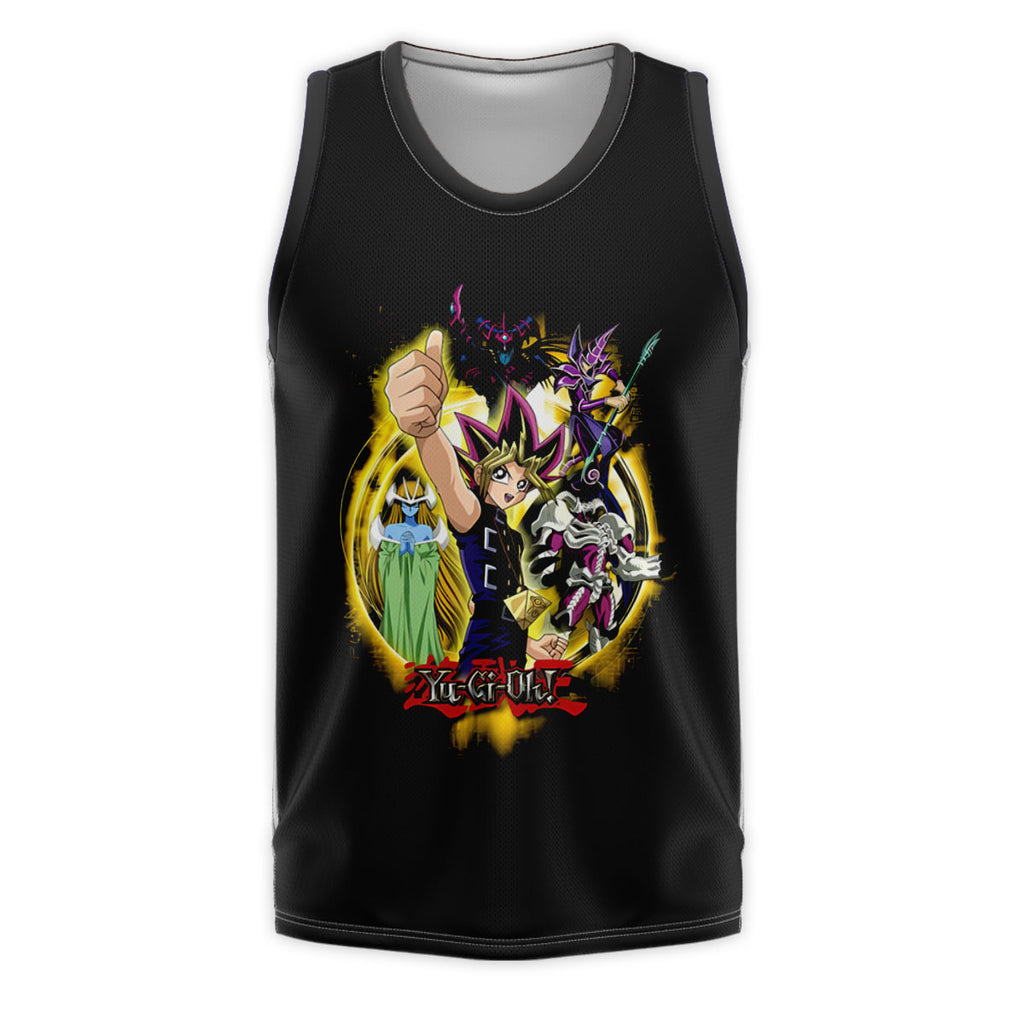 Yugioh Yugi Muto With Yellow Kuriboh Monster Anime Apparel