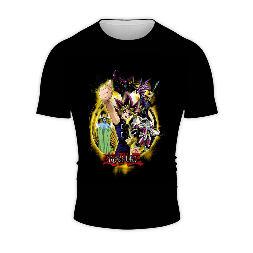 Yugioh Yugi Muto With Yellow Kuriboh Monster Anime Apparel