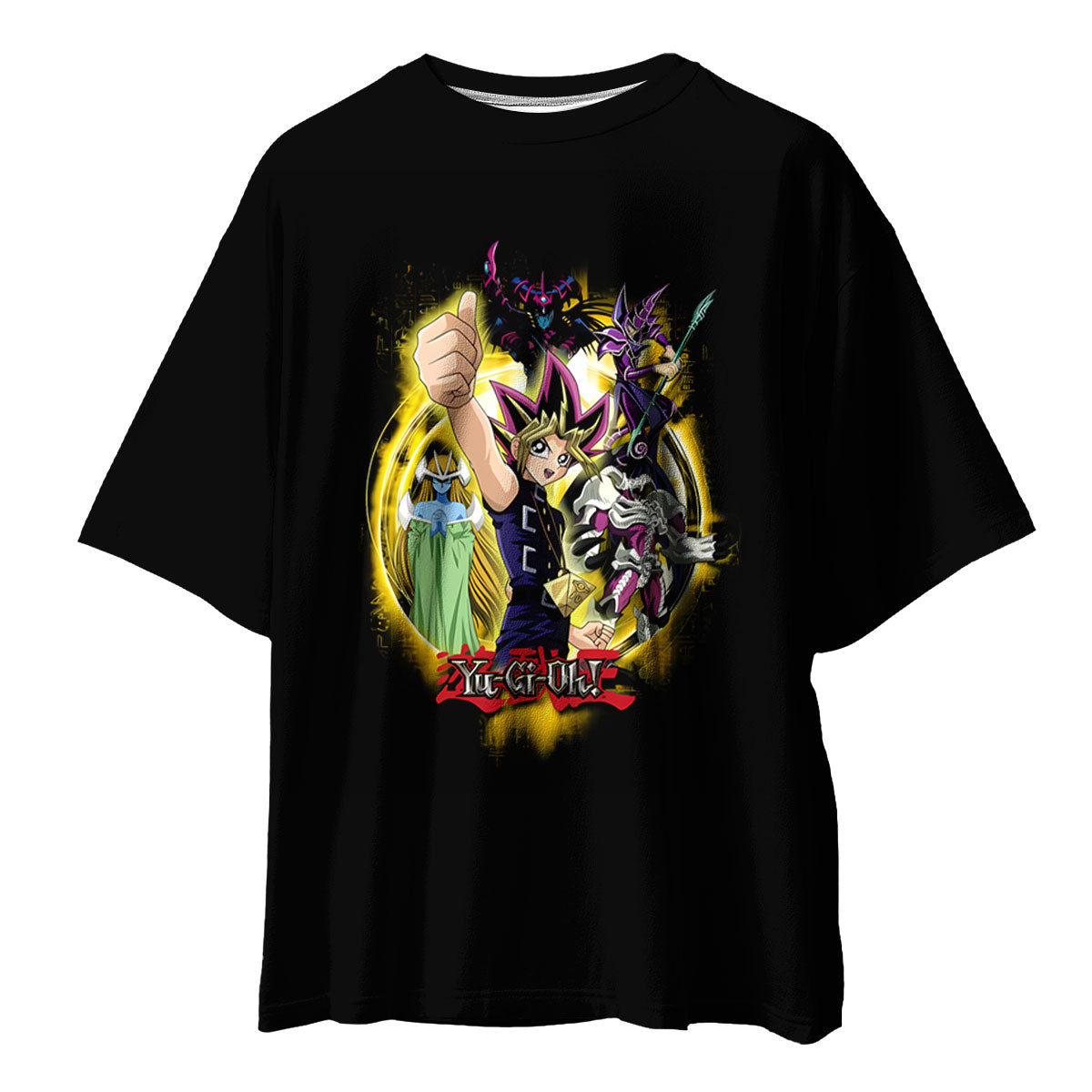 Yugioh Yugi Muto With Yellow Kuriboh Monster Anime Apparel