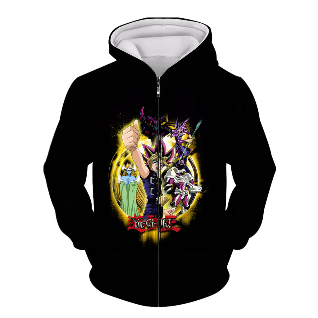 Yugioh Yugi Muto With Yellow Kuriboh Monster Anime Apparel