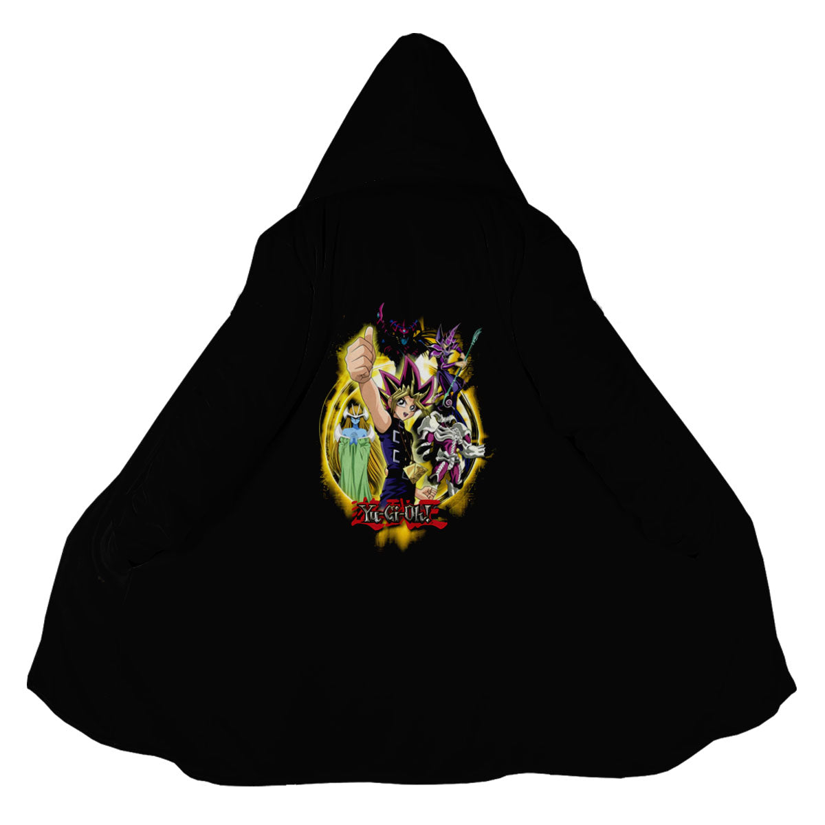 Yugioh Yugi Muto With Yellow Monster In Battle Anime Apparel