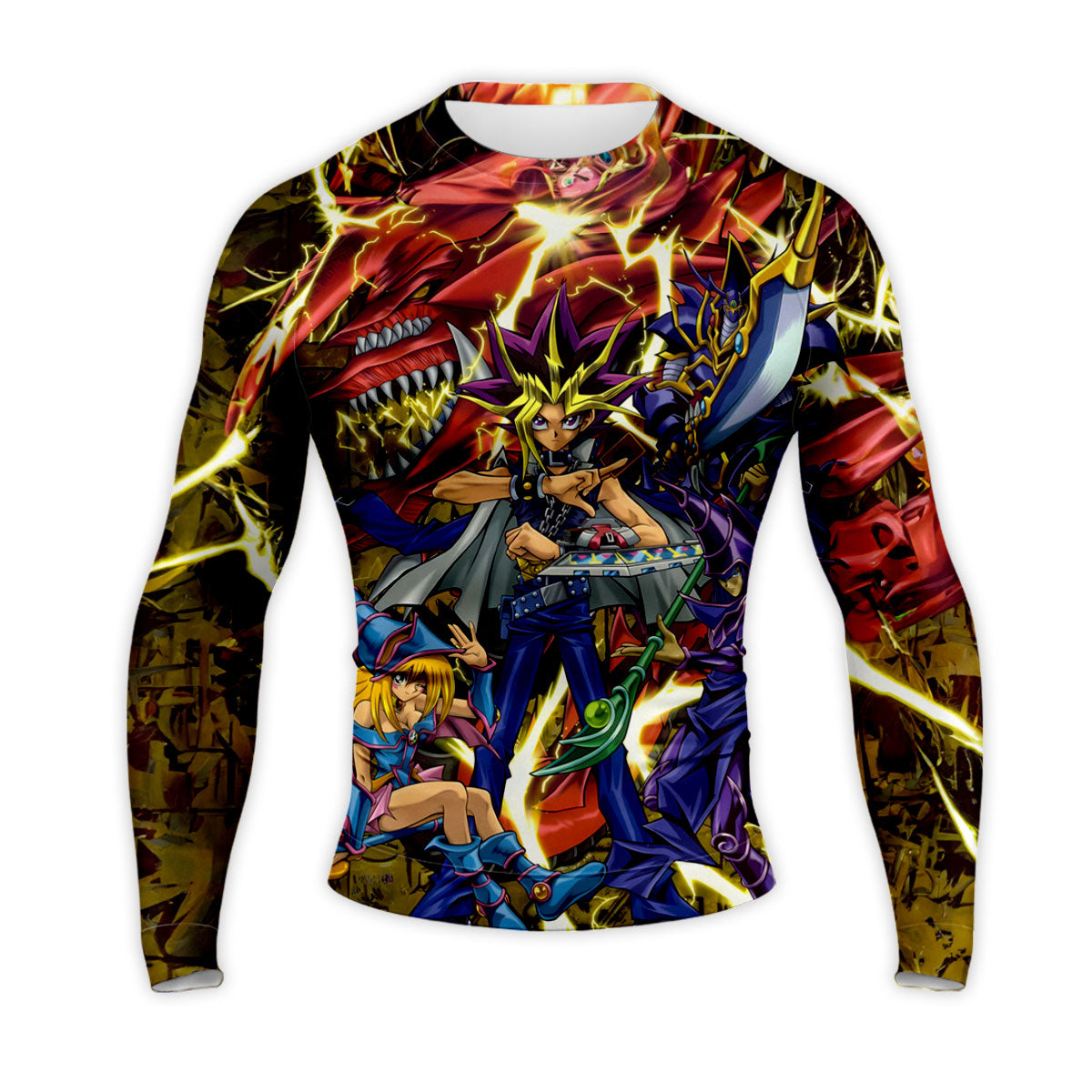 Yugioh Yugi Mutou And Yellow Monster Anime Apparel