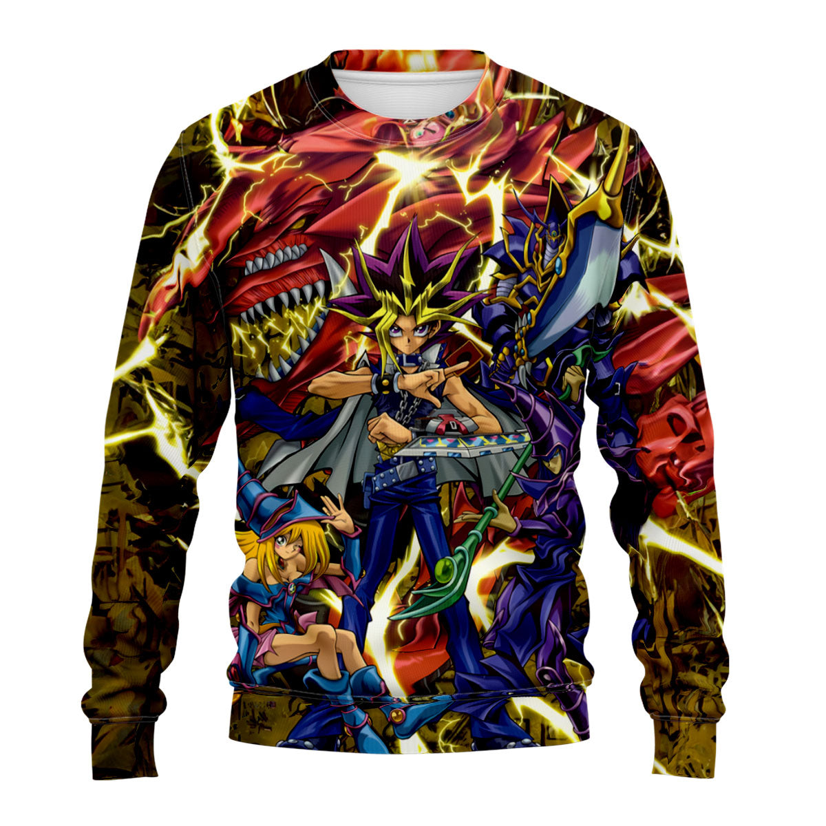 Yugioh Yugi Mutou And Yellow Monster Anime Apparel
