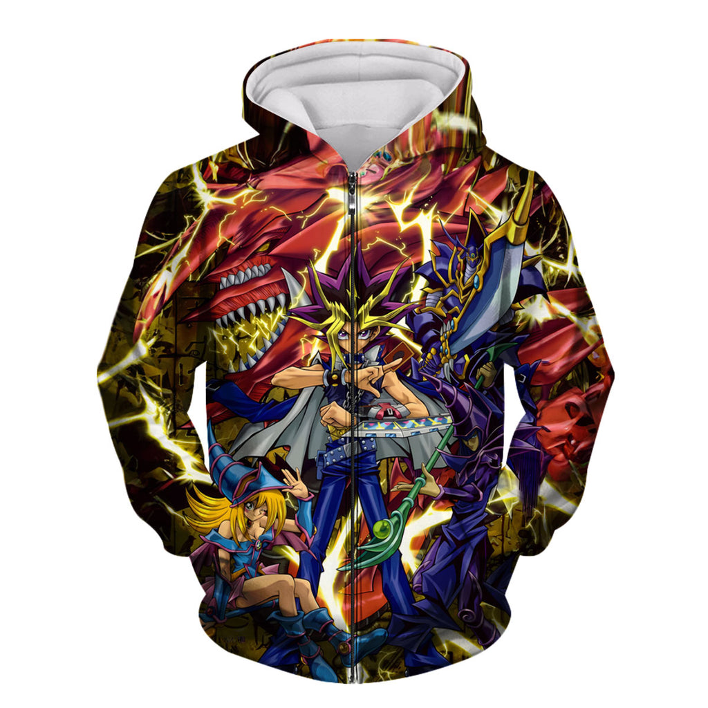 Yugioh Yugi Mutou And Yellow Monster Anime Apparel