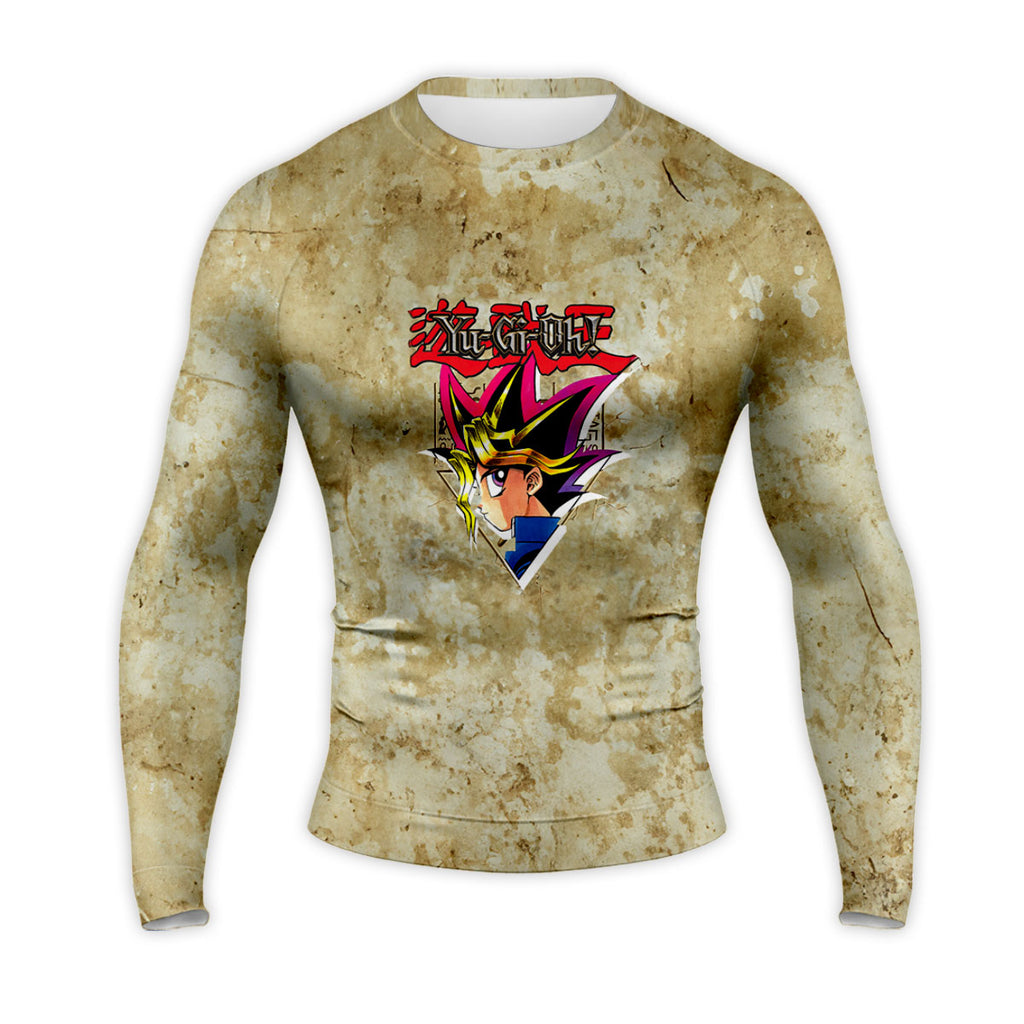 Yugioh Yugi Mutou Viewing Brown Card Data Anime Apparel
