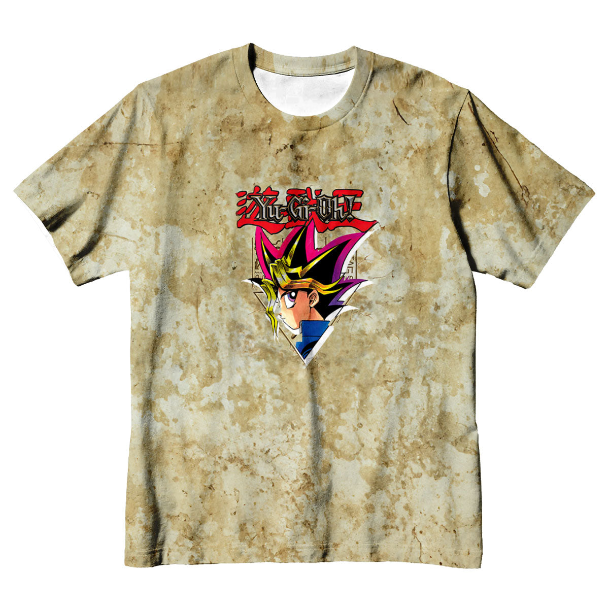 Yugioh Yugi Mutou Viewing Brown Card Data Anime Apparel