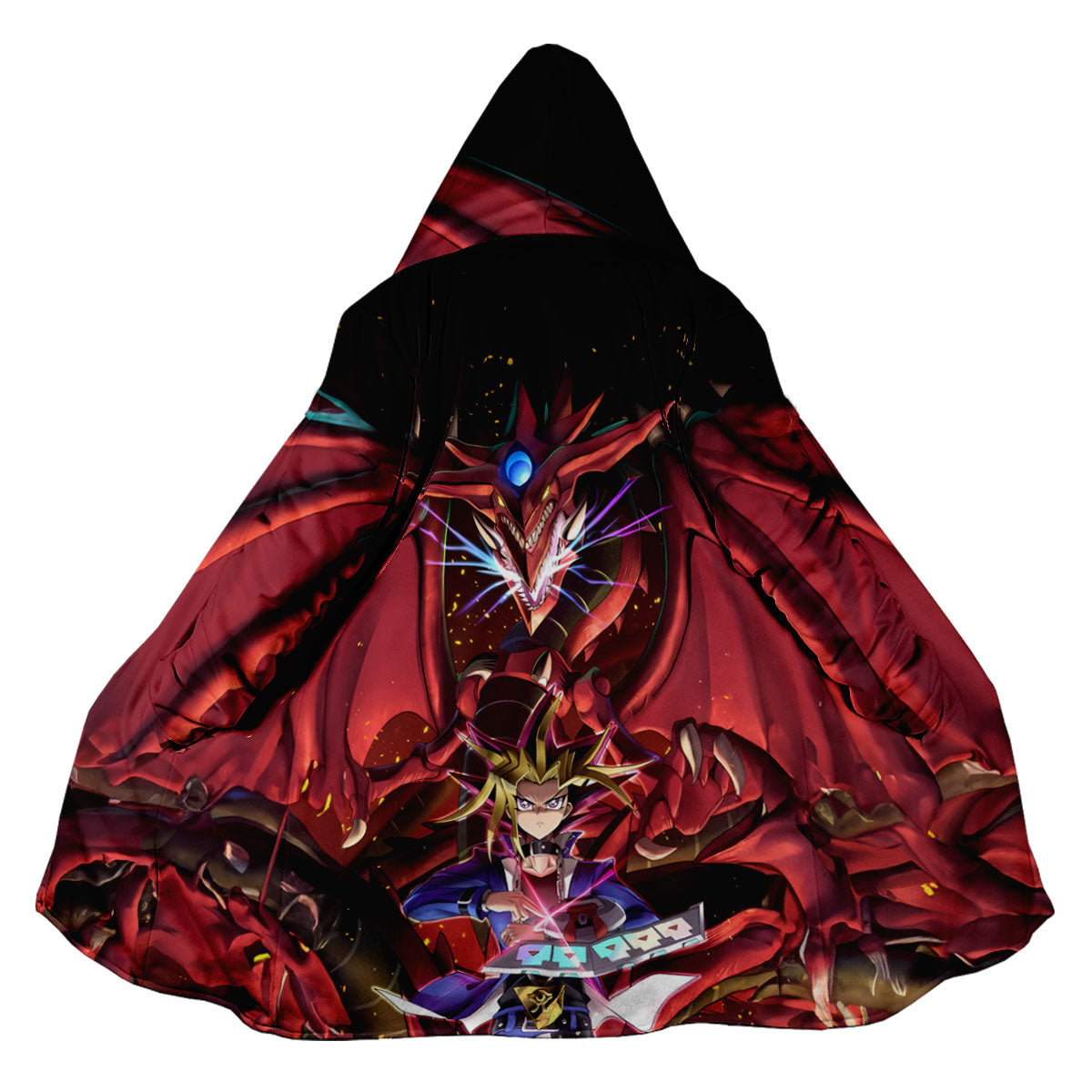 Yugioh Yugi Mutou With Powerful Slifer The Sky Dragon Anime Apparel