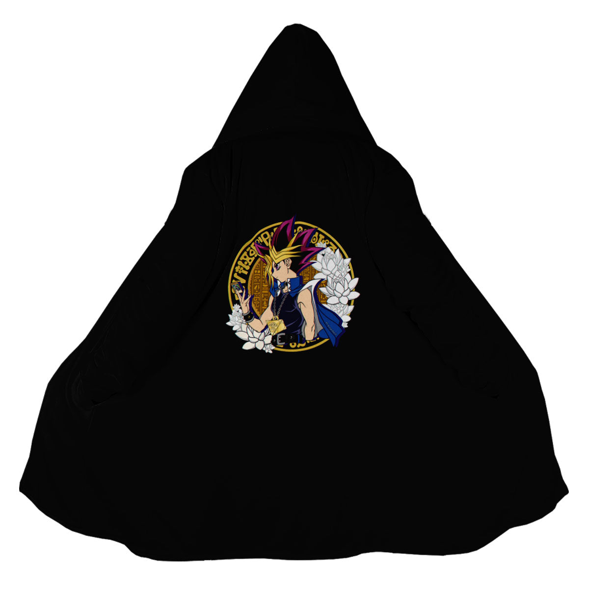 Yugioh Yugi Mutou With White Circle Emblem Anime Apparel