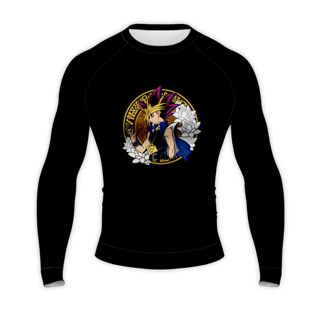 Yugioh Yugi Mutou With White Circle Emblem Anime Apparel