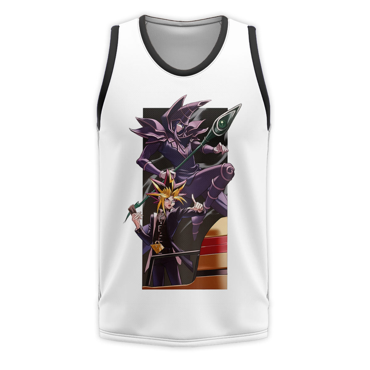 Yugioh Yugi Summoning Dark Magician In Battle Anime Apparel