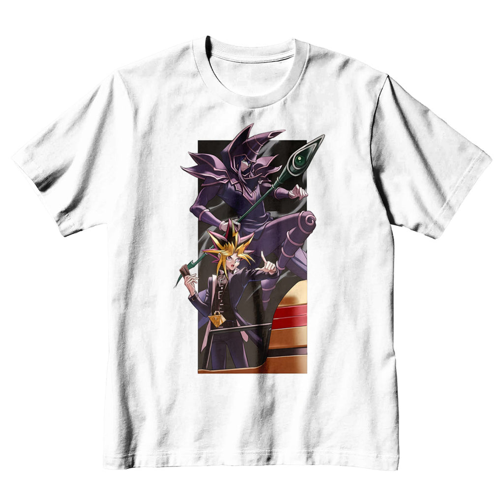 Yugioh Yugi Summoning Dark Magician In Battle Anime Apparel