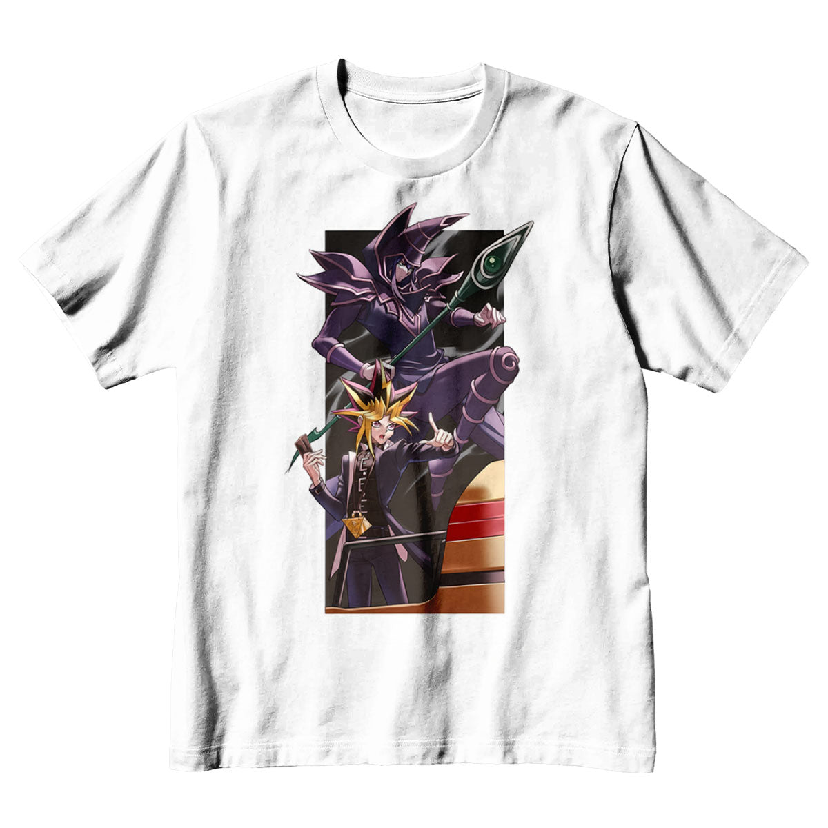 Yugioh Yugi Summoning Dark Magician In Battle Anime Apparel