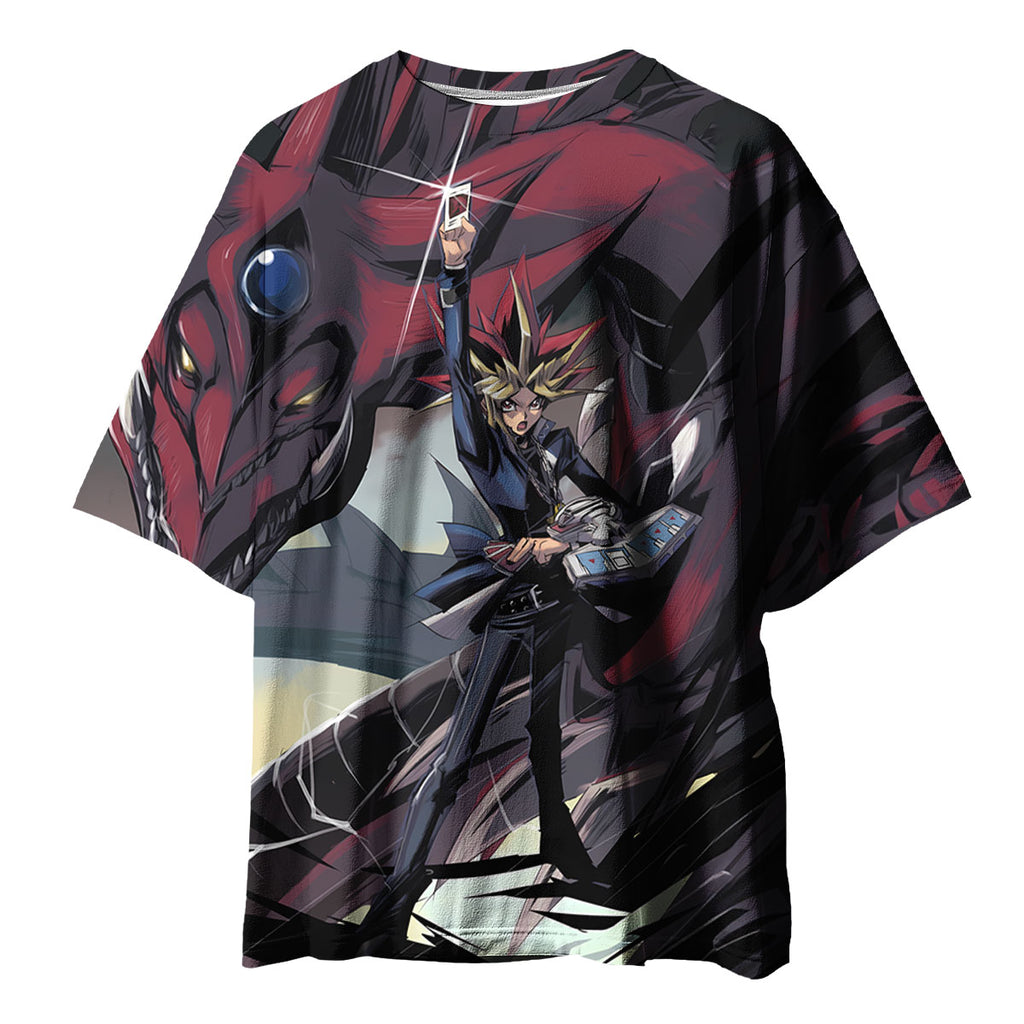 Yugioh Yugi Summoning Slifer The Sky Dragon Anime Apparel