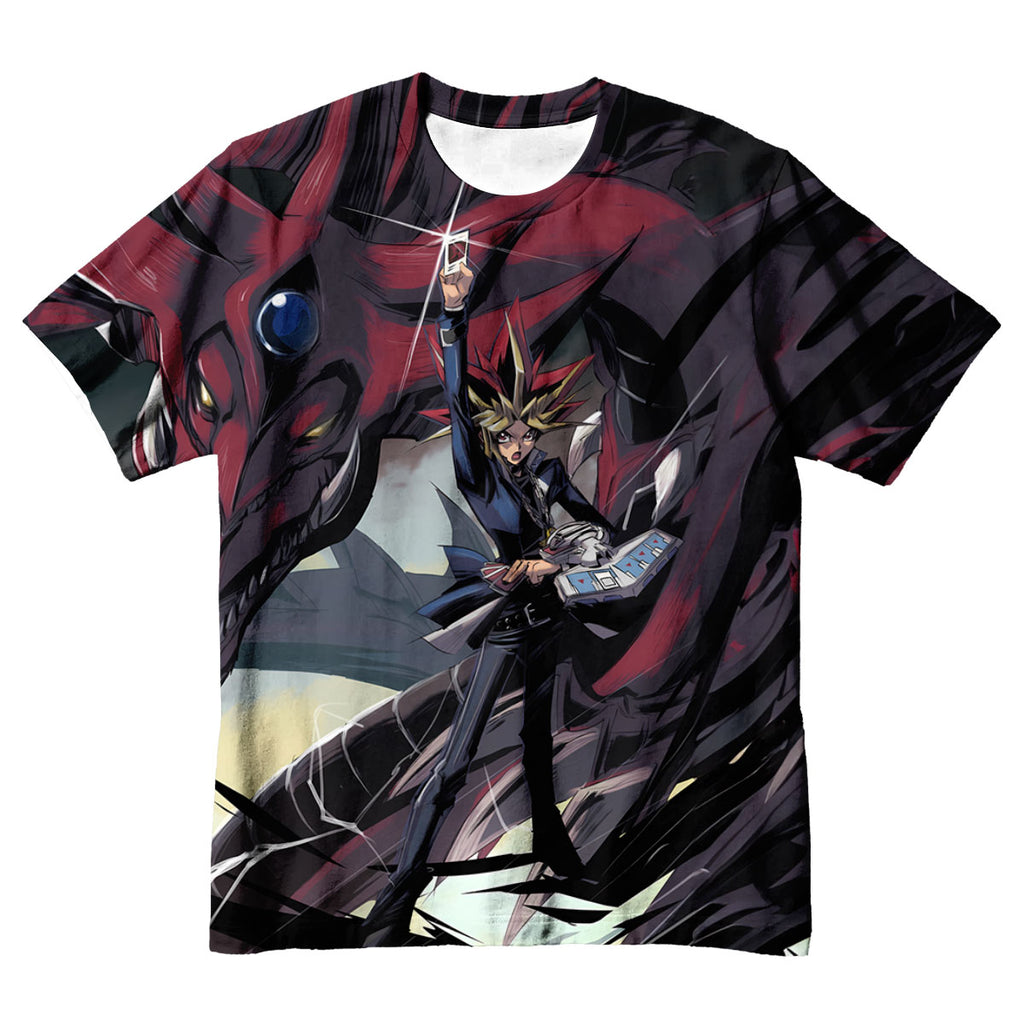 Yugioh Yugi Summoning Slifer The Sky Dragon Anime Apparel