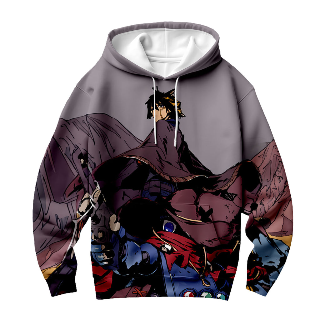 Yugioh Yusei Fudo Standing In Desert Yugioh Anime Apparel