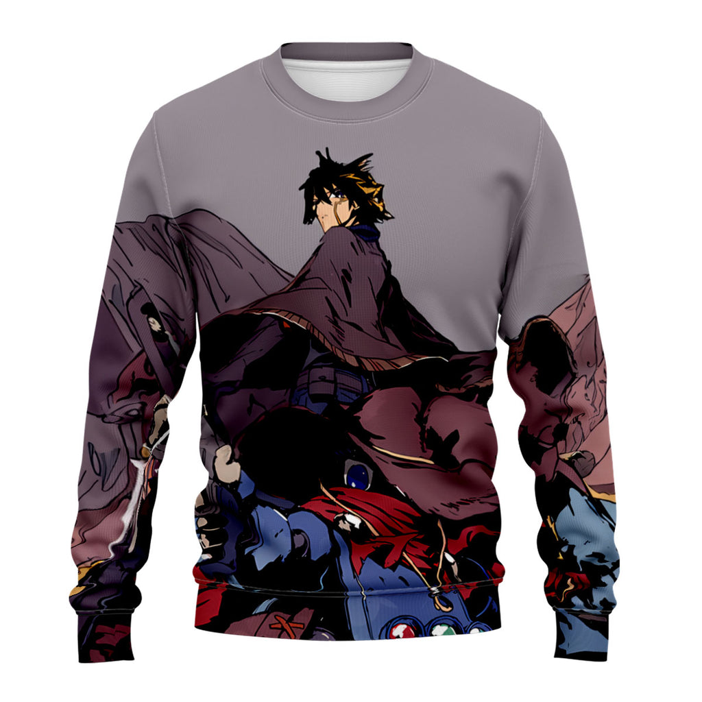 Yugioh Yusei Fudo Standing In Desert Yugioh Anime Apparel