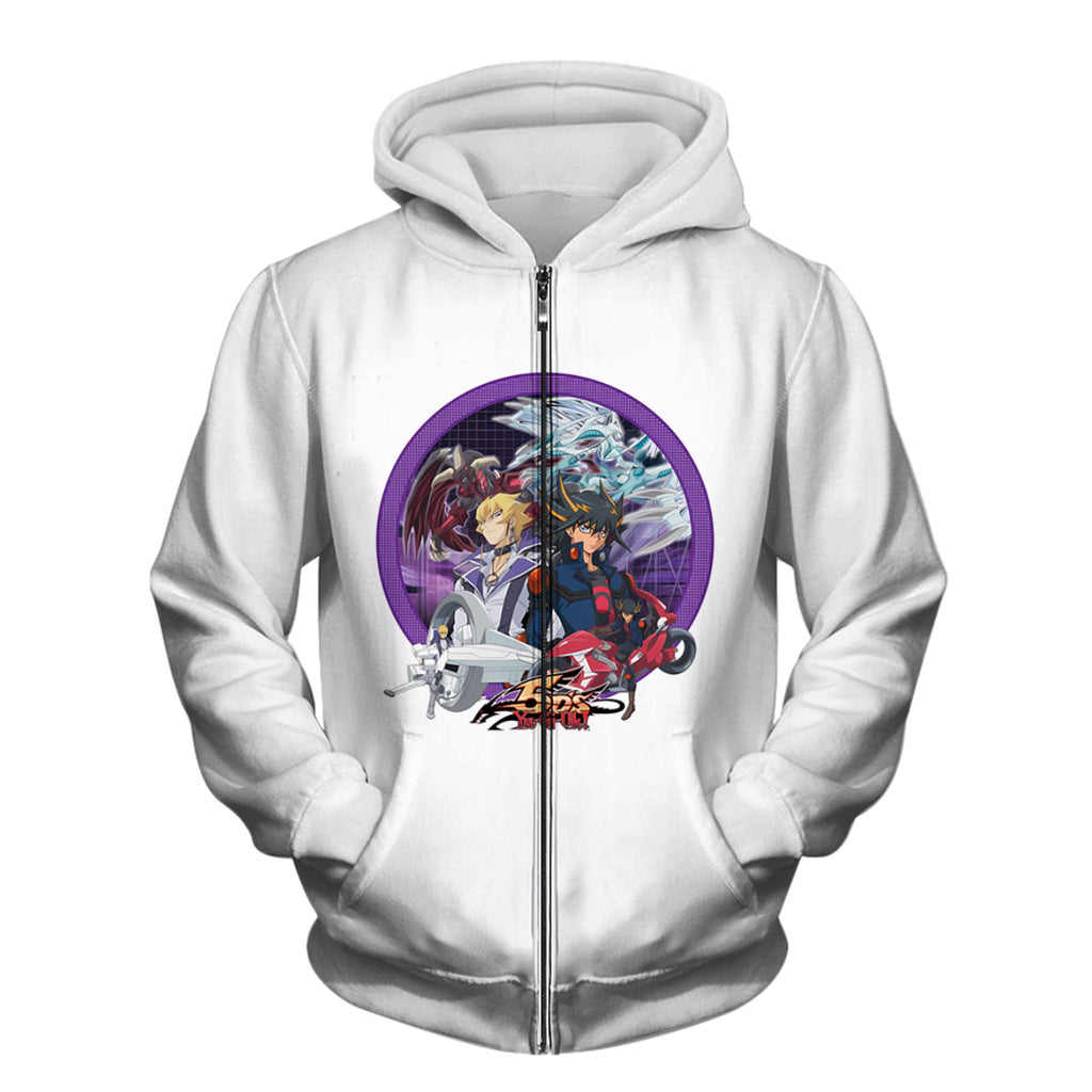 Yugioh Yusei Fudo With Purple Dragon Anime Apparel