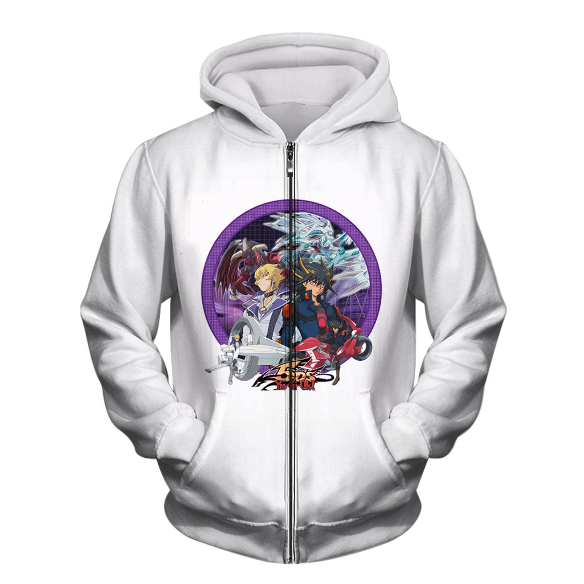 Yugioh Yusei Fudo With Purple Dragon Anime Apparel