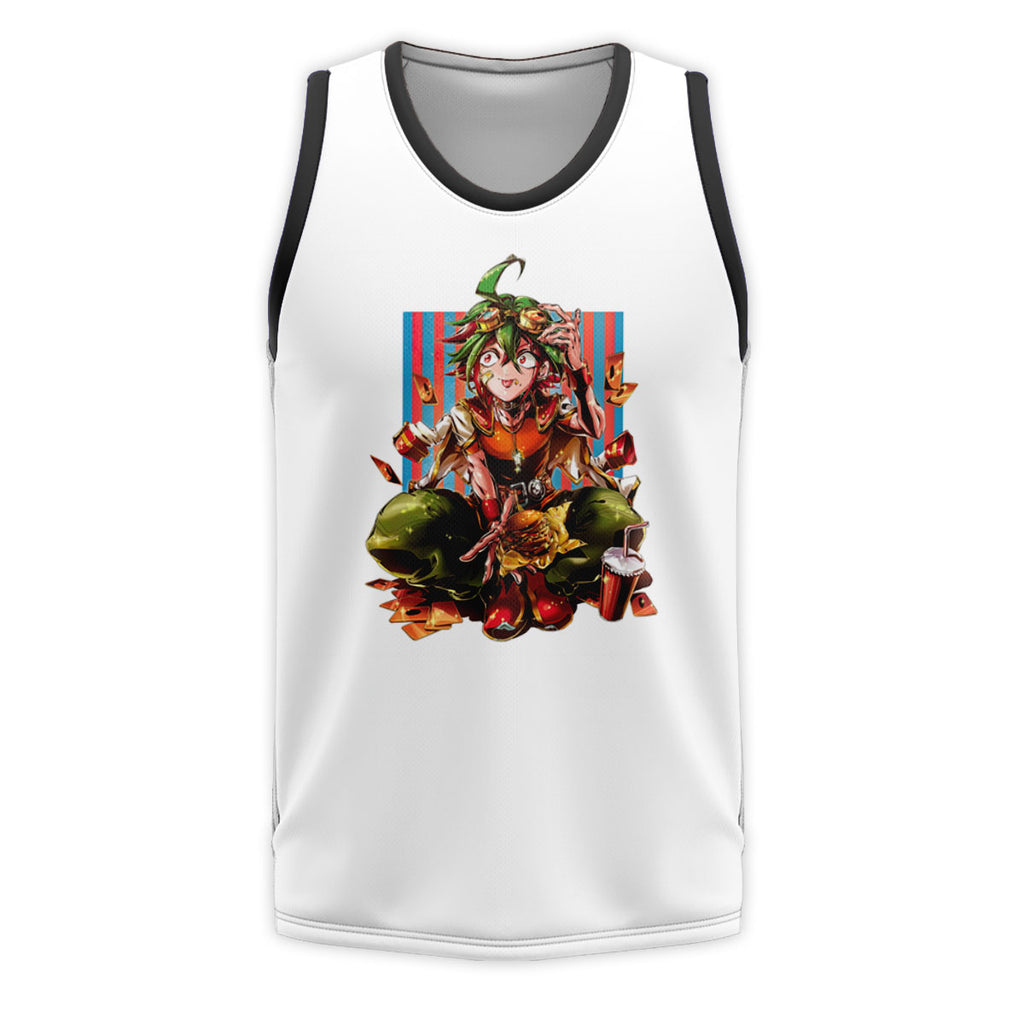 Yugioh Yuya Sakaki Sitting Eating Red Food Anime Apparel