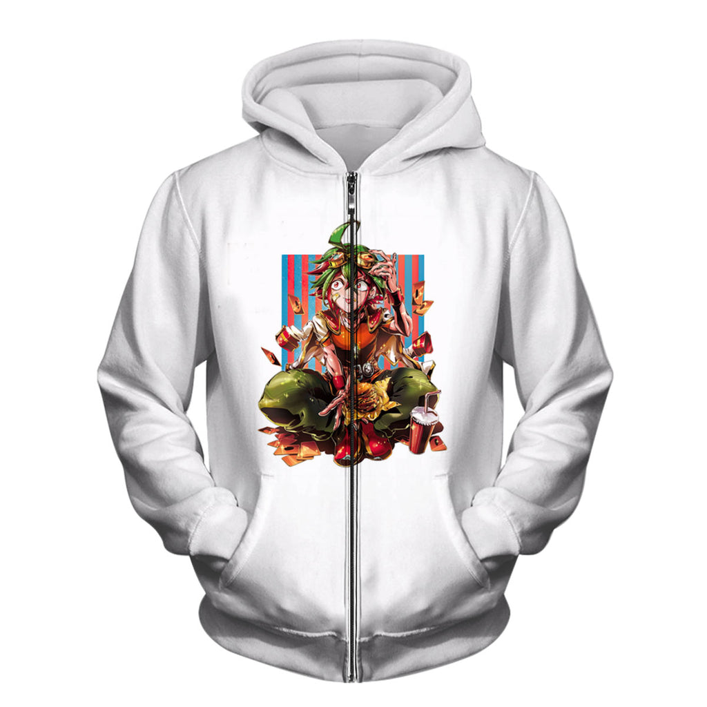 Yugioh Yuya Sakaki Sitting Eating Red Food Anime Apparel