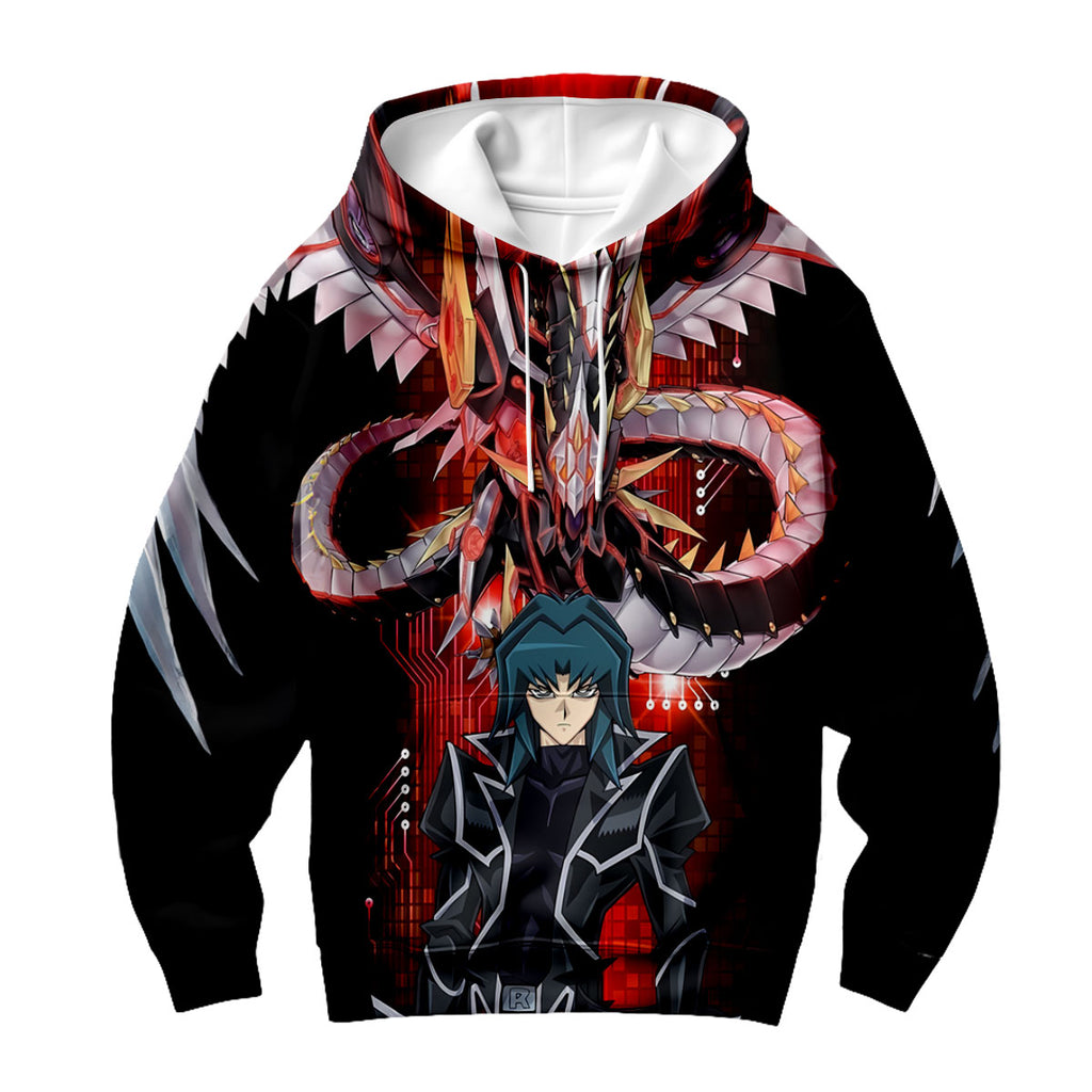 Yugioh Zane Truesdale Summoning Cyber Dragon Cards Anime Apparel