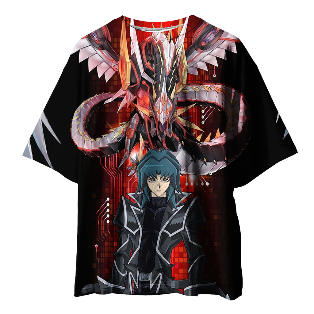 Yugioh Zane Truesdale Summoning Cyber Dragon Cards Anime Apparel